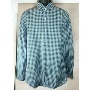 Polo Ralph Lauren Mens XL Classic Fit Plaid Dress Shirt Cotton Stretch